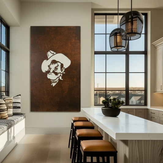 The Pete - Wall Art - Portrait Umber