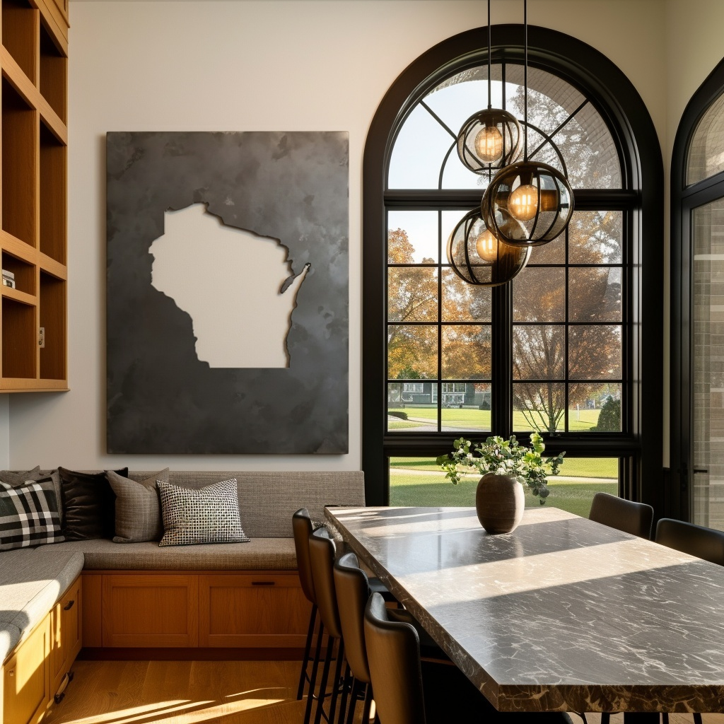 The Wisconsin - Metal Wall Art