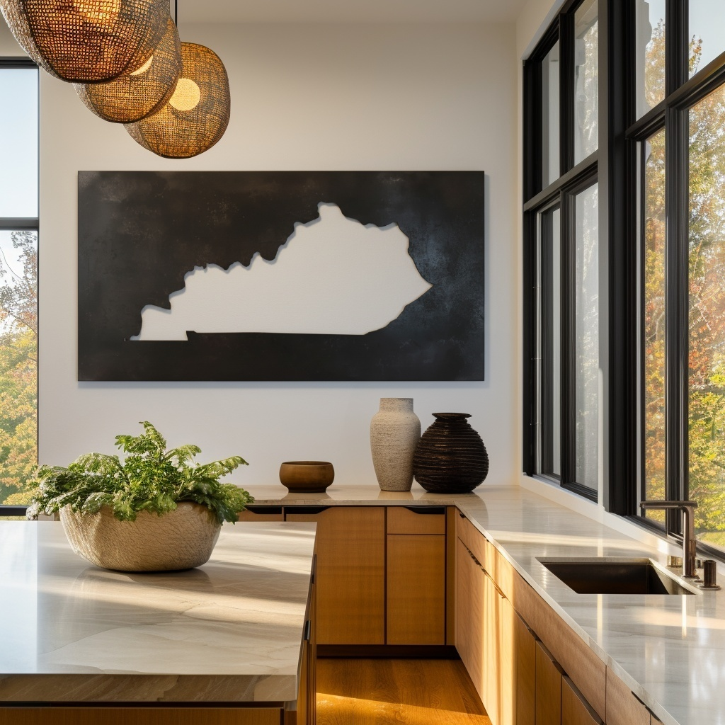 The Kentucky - Metal Wall Art