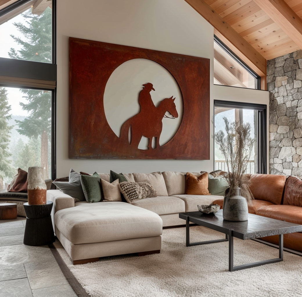 Western Metal Wall Art