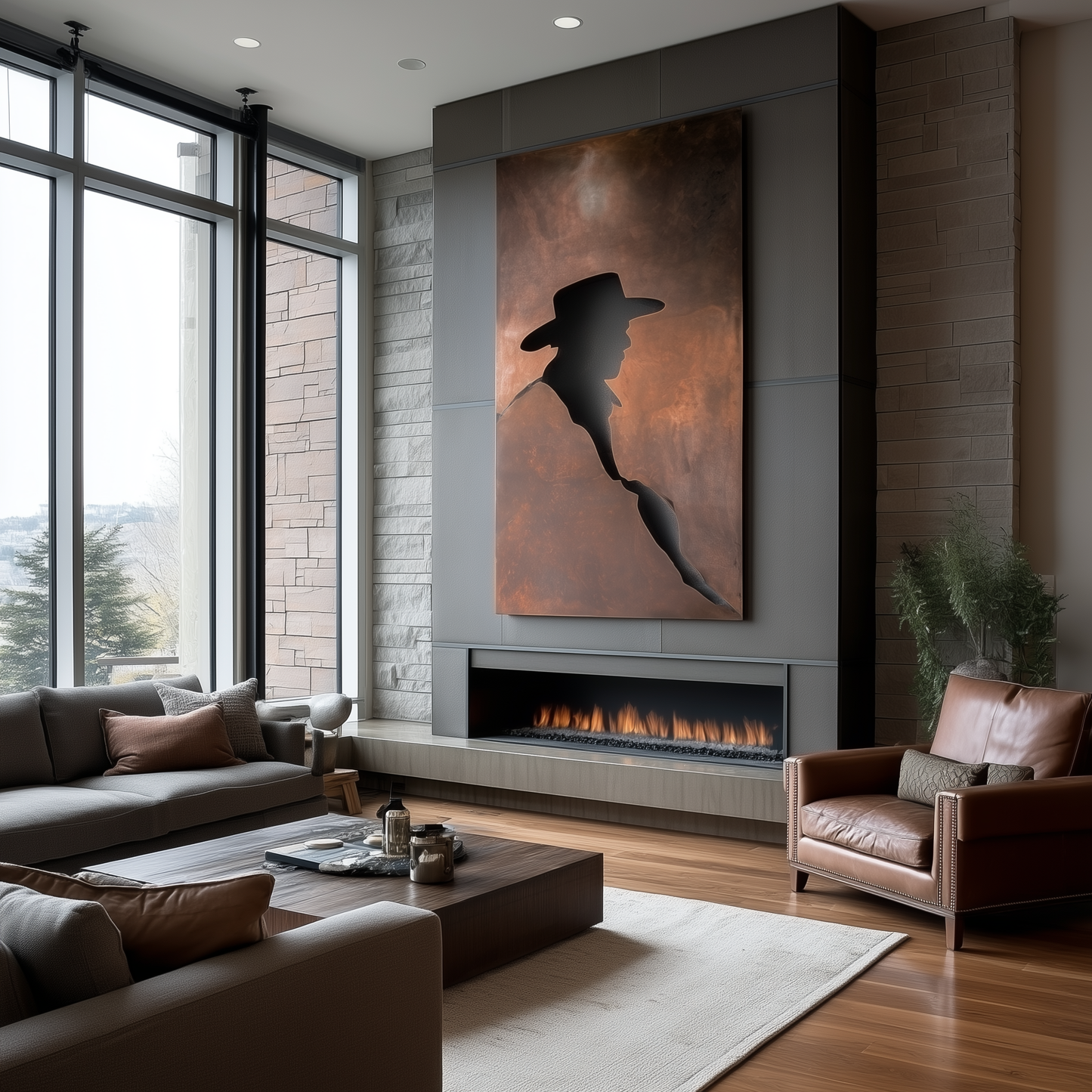 The Drifter - Metal Wall Art