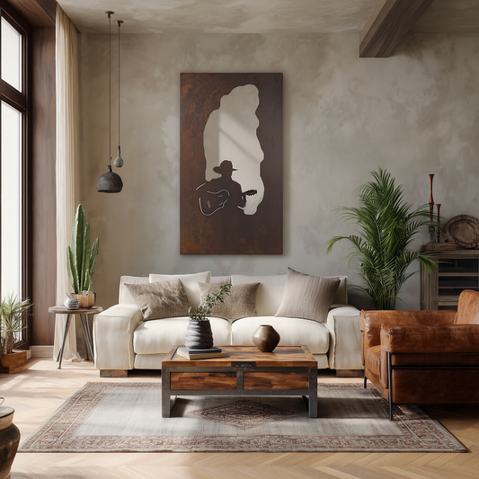 The Troubadour - Metal Wall Art
