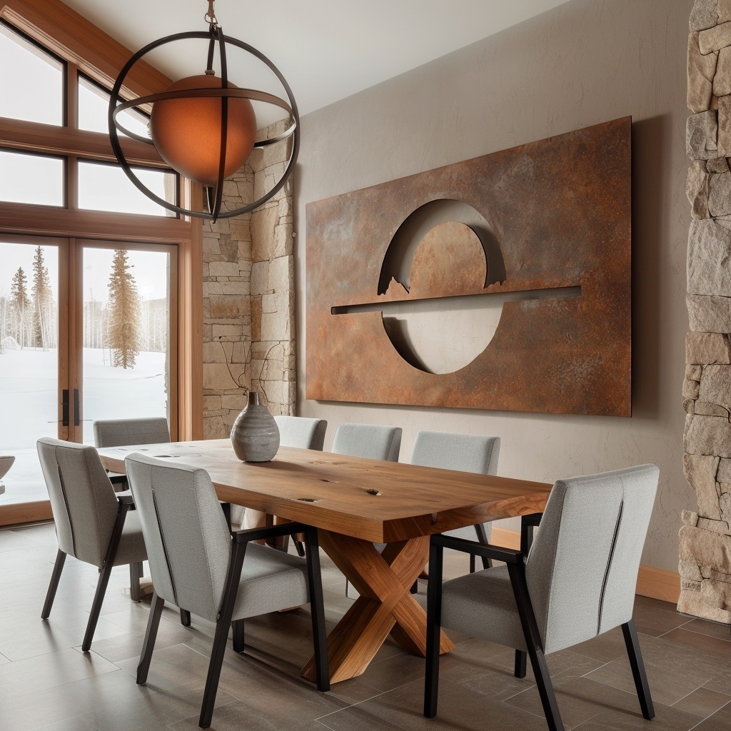 The Meridian - Metal Wall Art