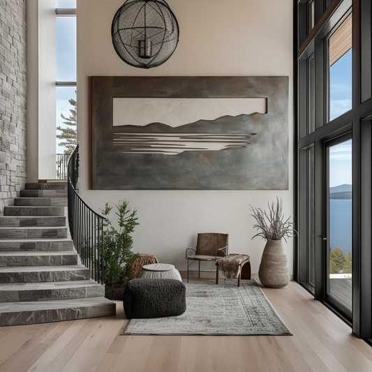 The Soundline - Metal Wall Art