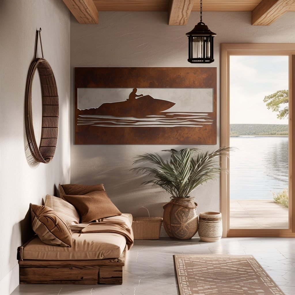 The Breaker - Metal Wall Art