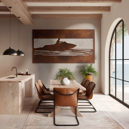 The Breaker - Metal Wall Art