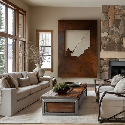 The Castaway - Metal Wall Art