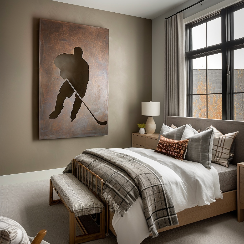 The Powerplay - Metal Wall Art