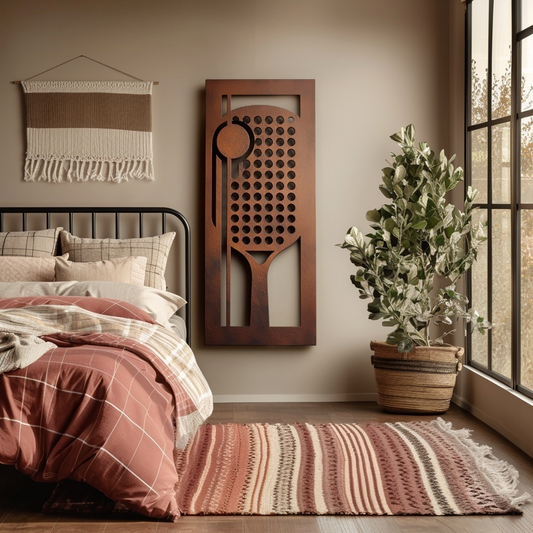 The Pickleball Paddle - Metal Wall Art
