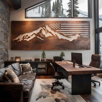 The Patriot - Metal Wall Art