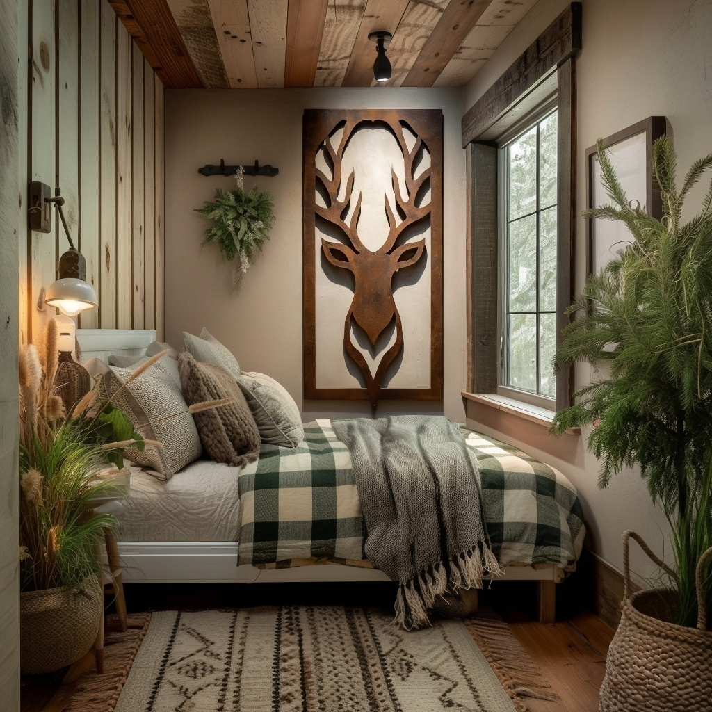 The Stag - Metal Wall Art