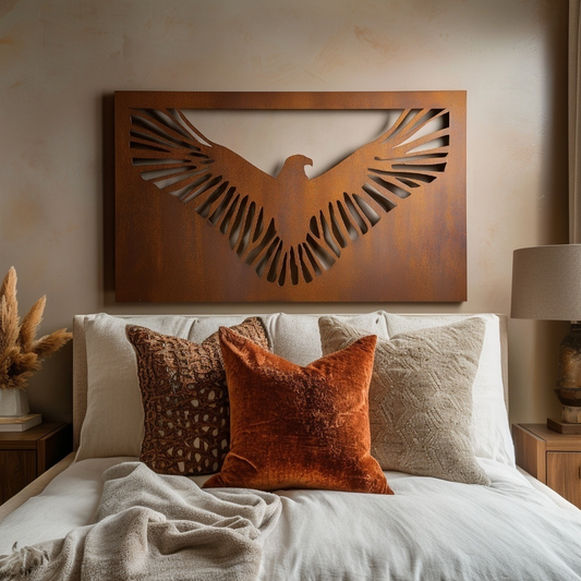 The Golden Eagle - Metal Wall Art