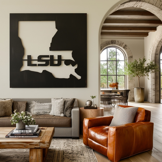 The Louisiana - Wall Art - Square Forge