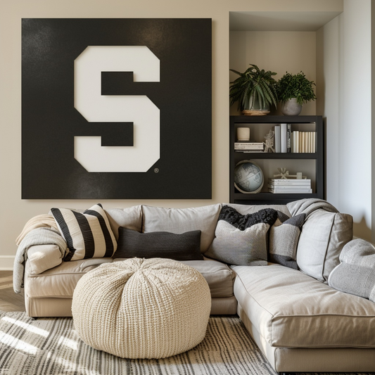 The Super S - Metal Wall Art - Square Forge