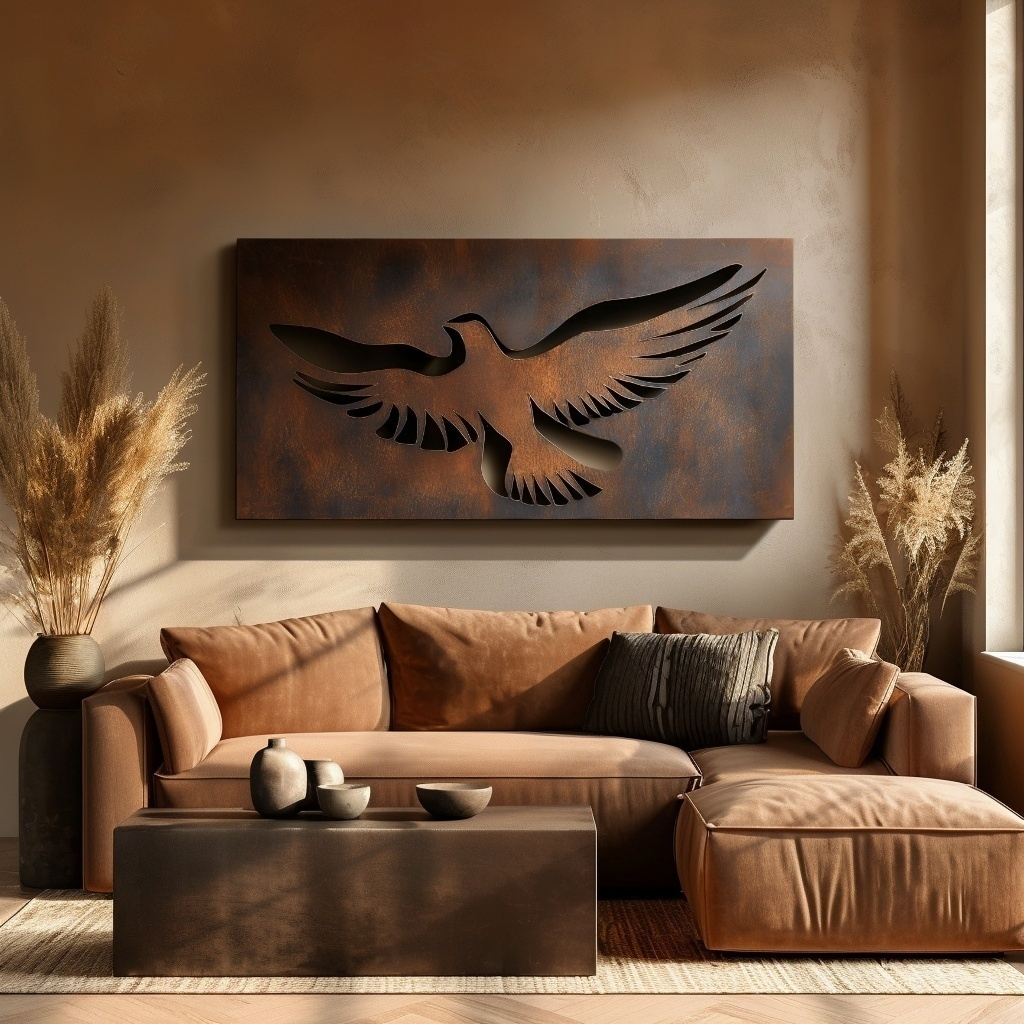 The Dove - Metal Wall Art