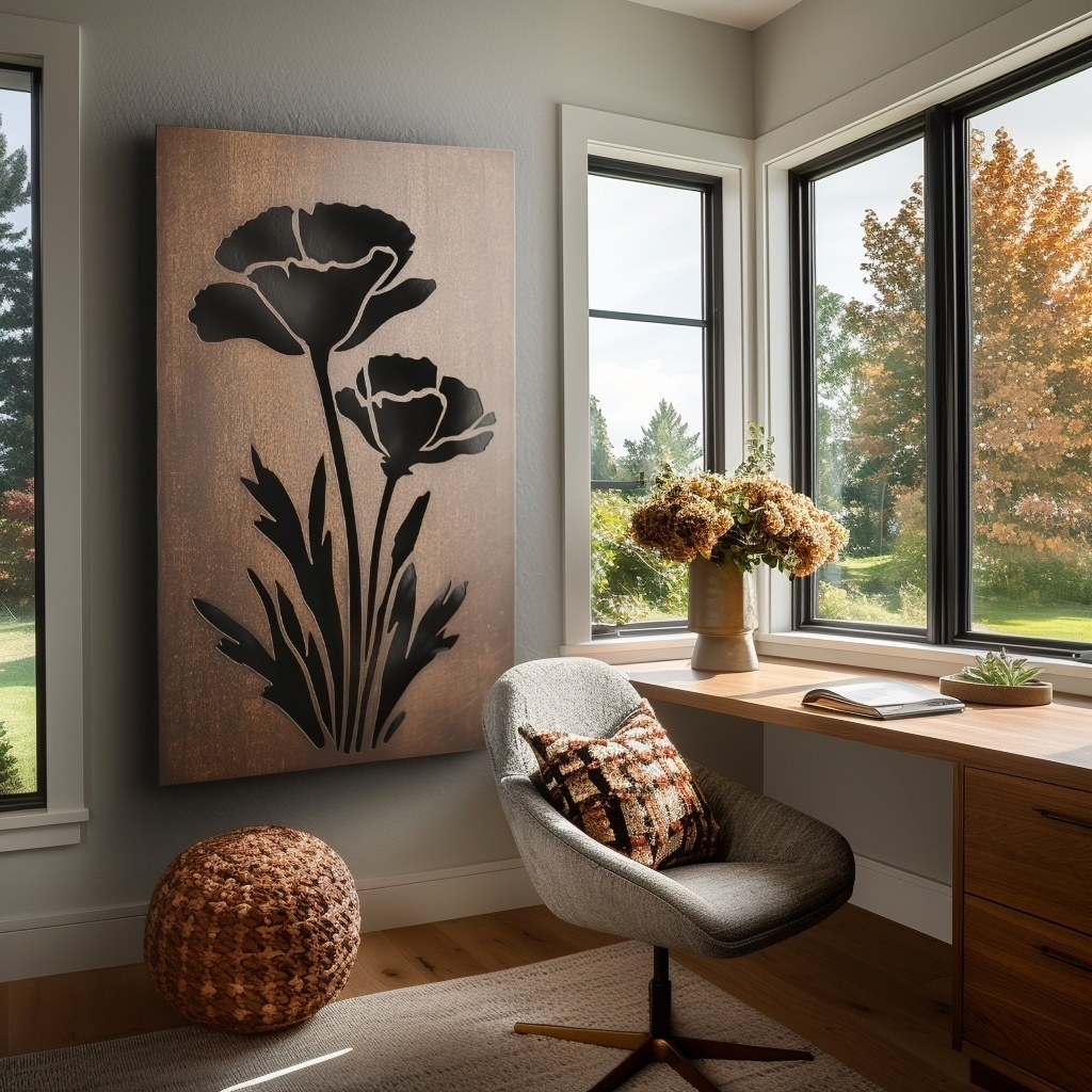 The California Poppy - Metal Wall Art