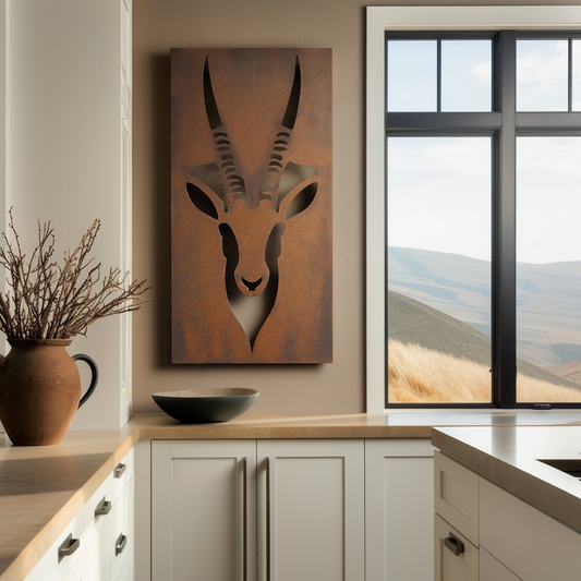 The Sable Antelope - Metal Wall Art