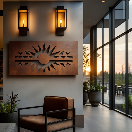 The Solana - Metal Wall Art