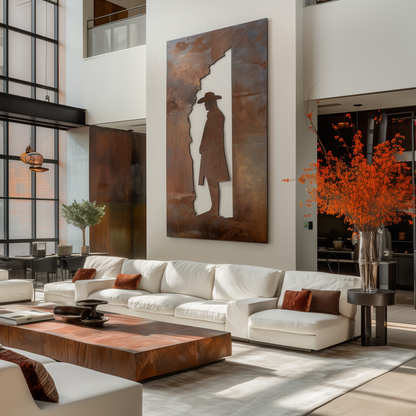 The Outlaw - Metal Wall Art