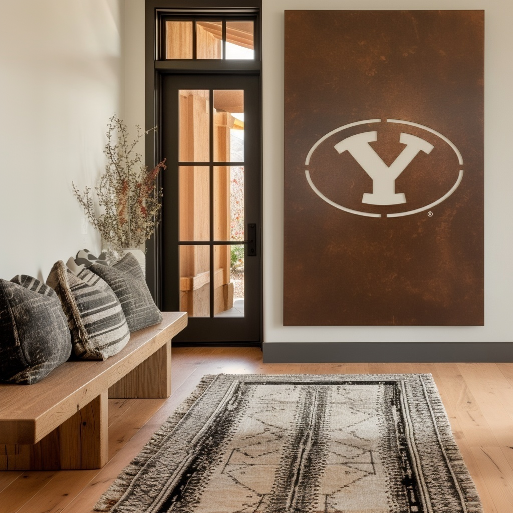 The Oval Y - Wall Art - Portrait Umber