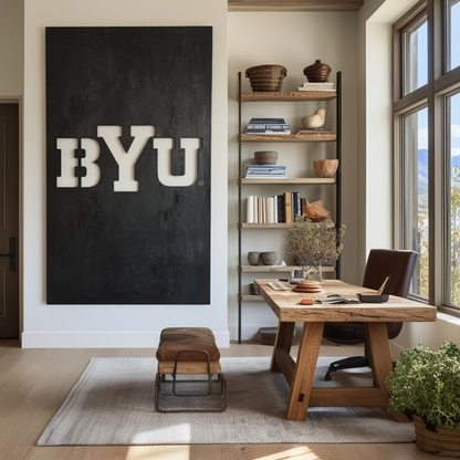 The BYU - Wall Art - Portrait Forge