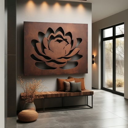 The Alabama Camellia - Metal Wall Art