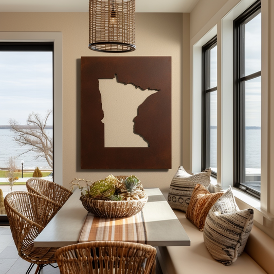 The Minnesota - Metal Wall Art