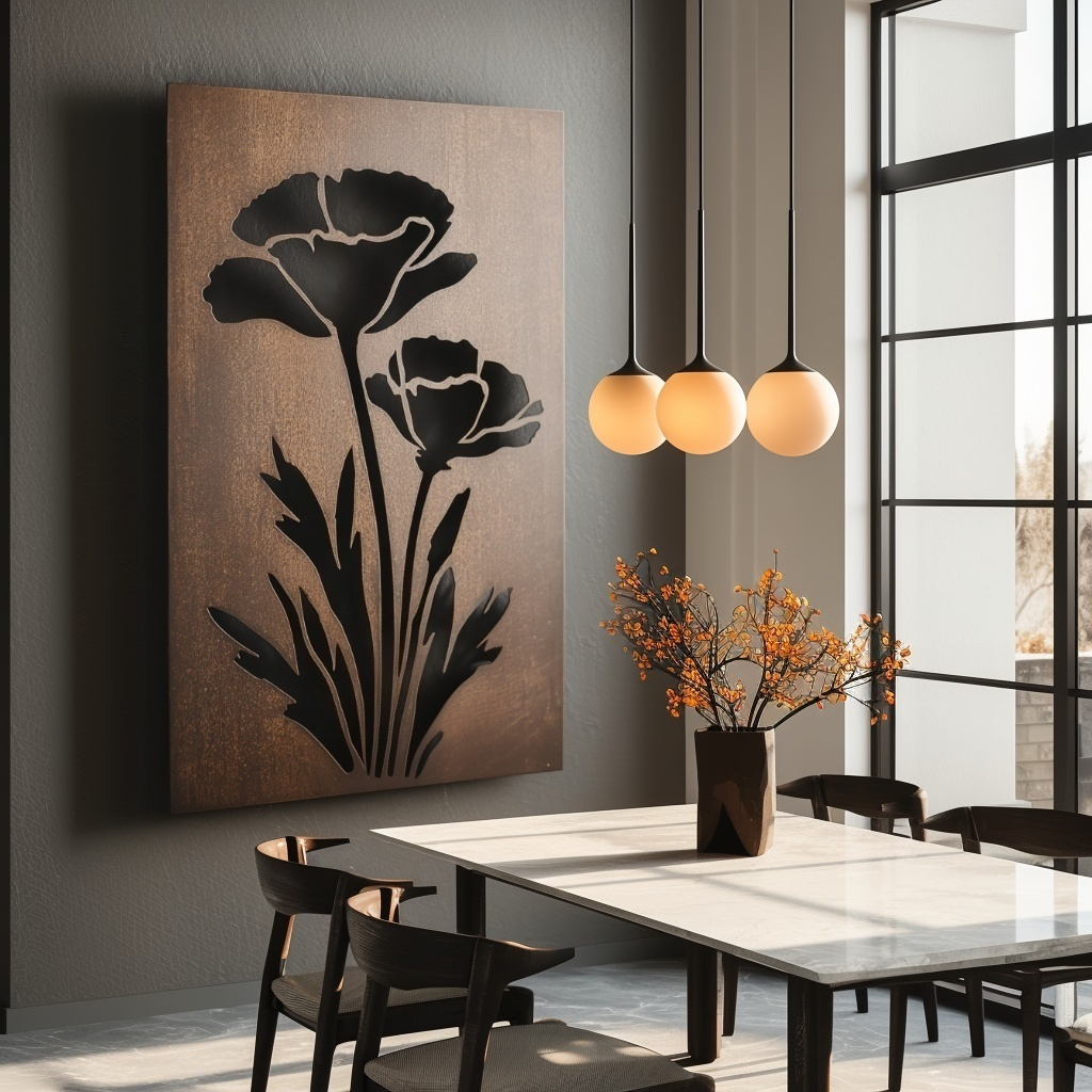 The California Poppy - Metal Wall Art