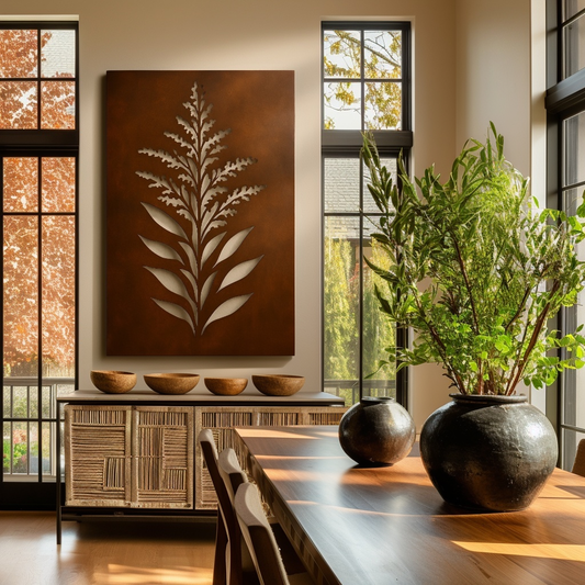 The Nebraska Goldenrod - Metal Wall Art