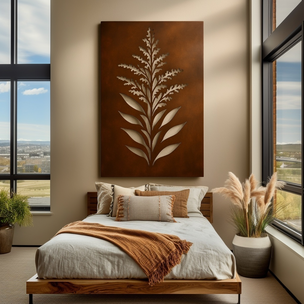 The Nebraska Goldenrod - Metal Wall Art