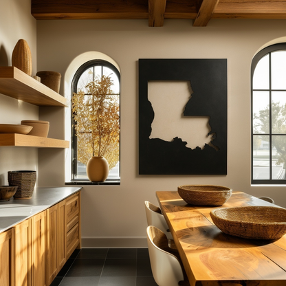 The Louisiana - Metal Wall Art