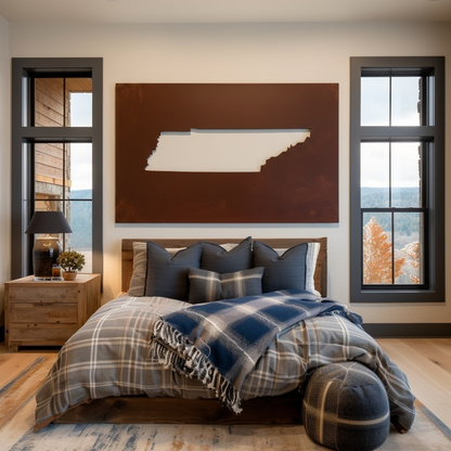 The Tennessee - Metal Wall Art