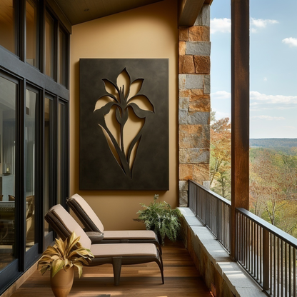 The Tennessee Iris - Metal Wall Art