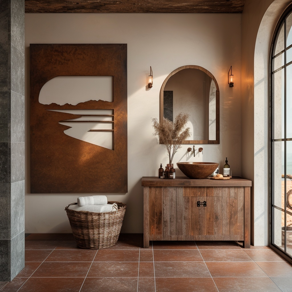 The Radial View - Metal Wall Art