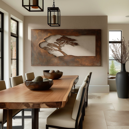 The Acacia - Metal Wall Art