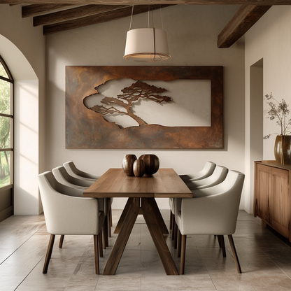 The Acacia - Metal Wall Art