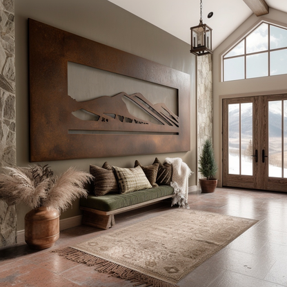 The Frontier - Metal Wall Art