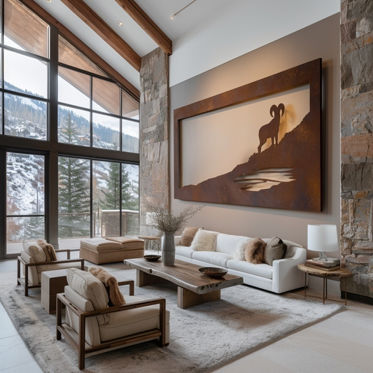 The Highmark - Metal Wall Art
