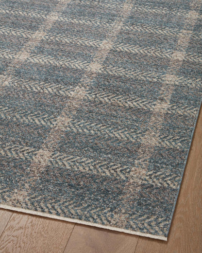 Eloise Blue & Beige Rug