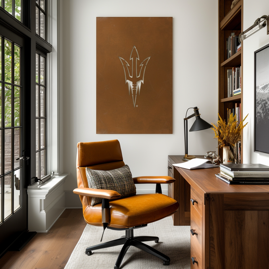The Pitchfork - Wall Art - Portrait Umber
