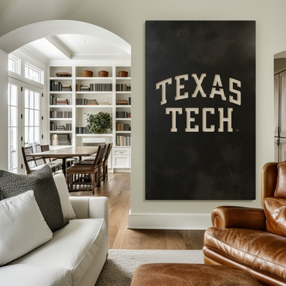 The Texas Tech - Wall Art - Portrait Forge