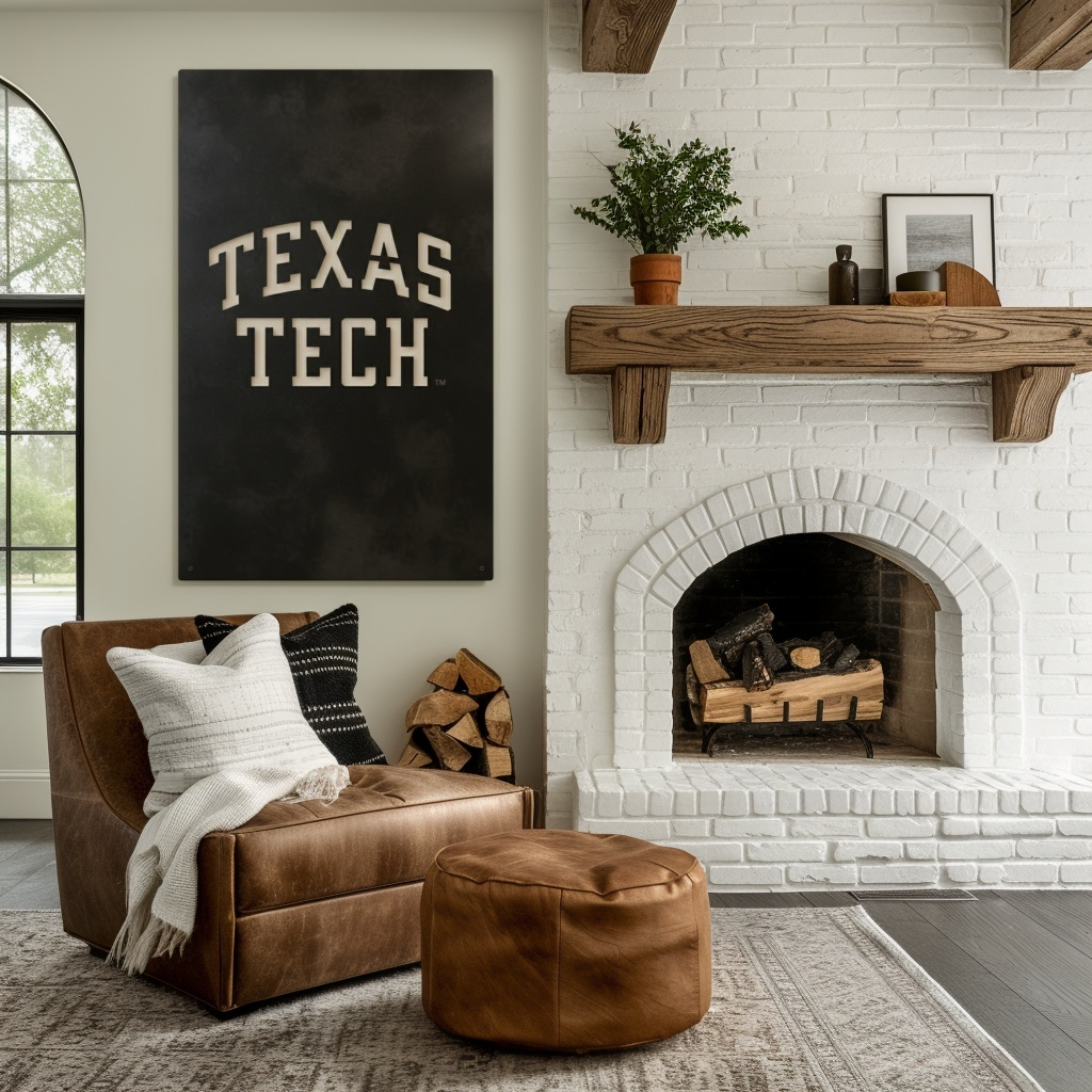 The Texas Tech - Wall Art - Portrait Forge