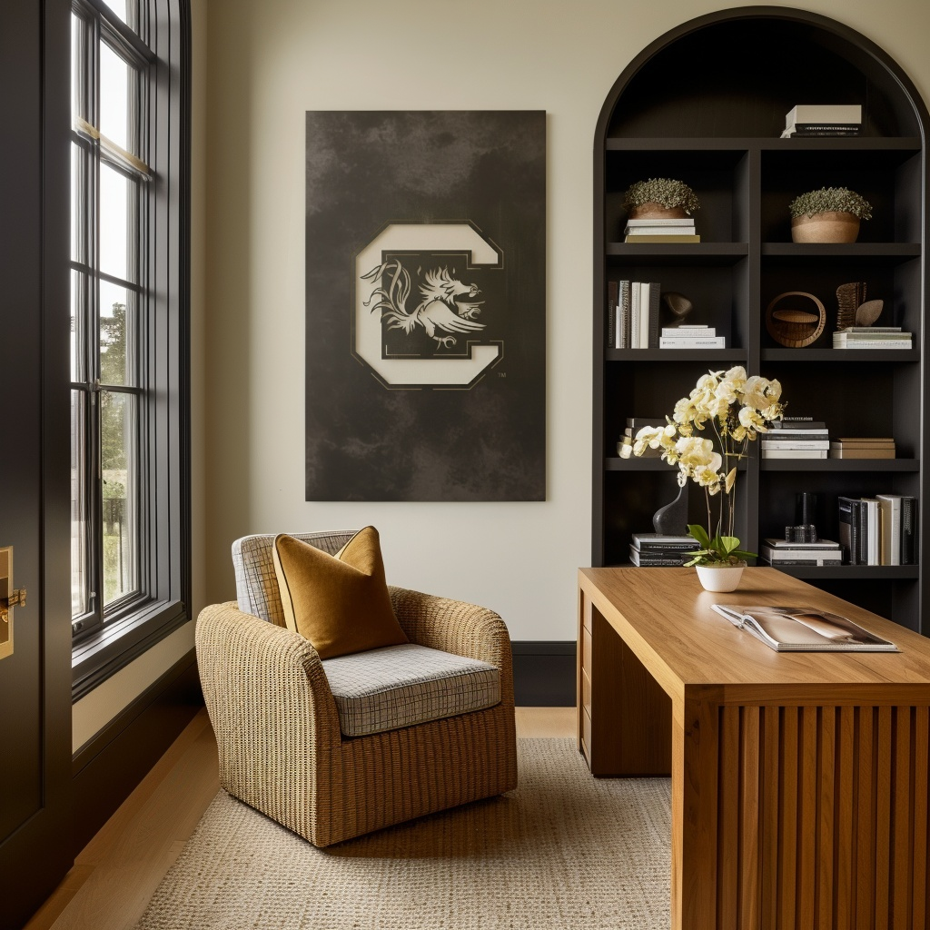 The Gamecock C - Wall Art - Portrait Slate