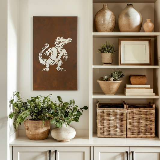 The Gator - Wall Art - Portrait Umber