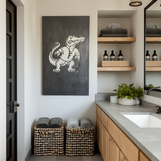 The Gator - Wall Art - Portrait Slate