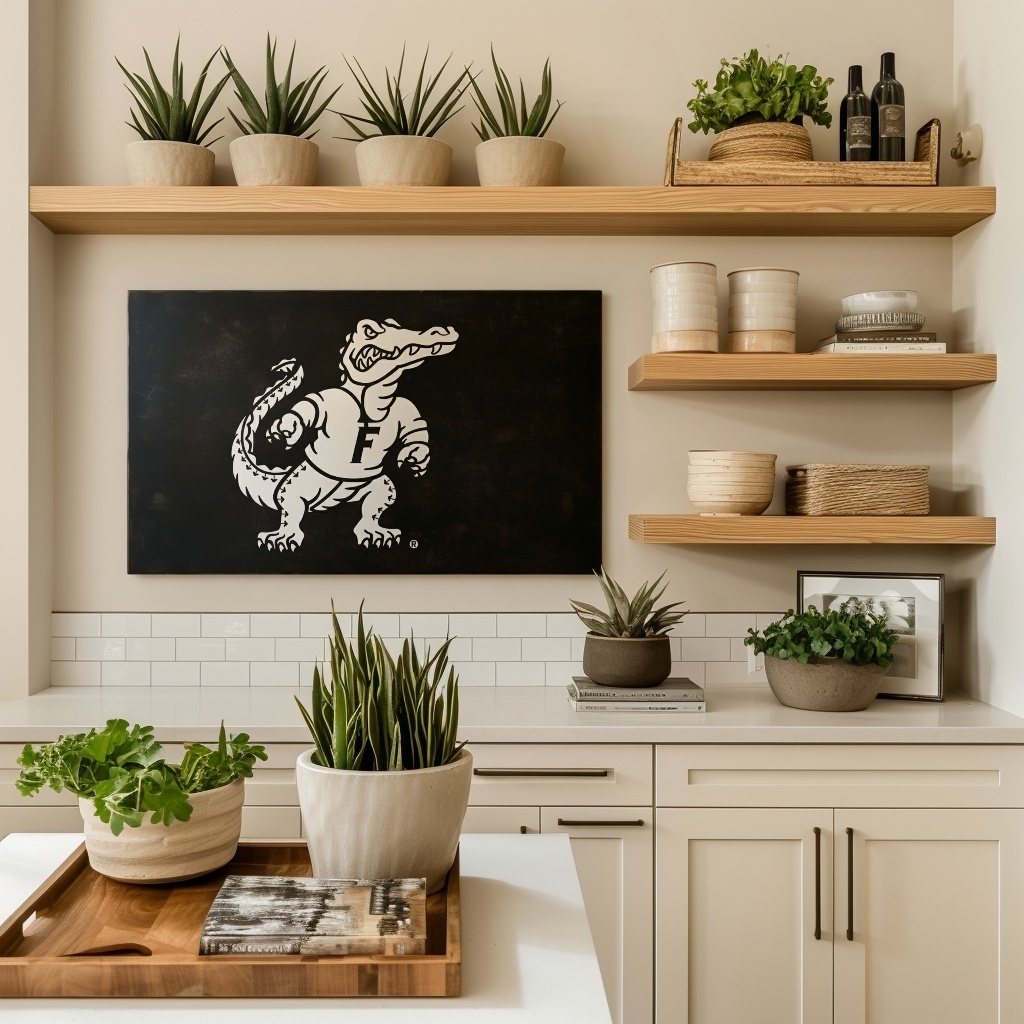The Gator - Metal Wall Art - Landscape Forge