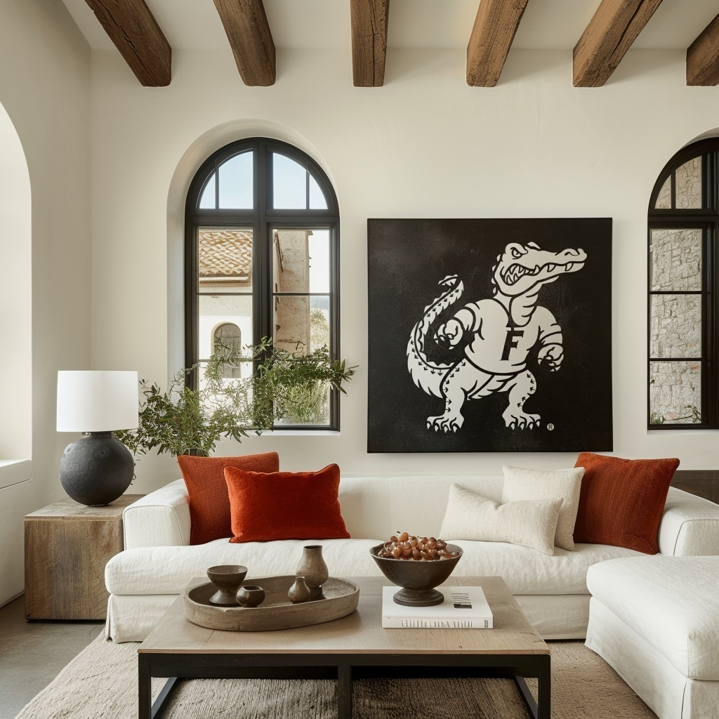 The Gator - Metal Wall Art- Square Forge