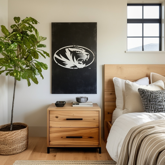 The Oval Tiger - Wall Art - Portrait Forge