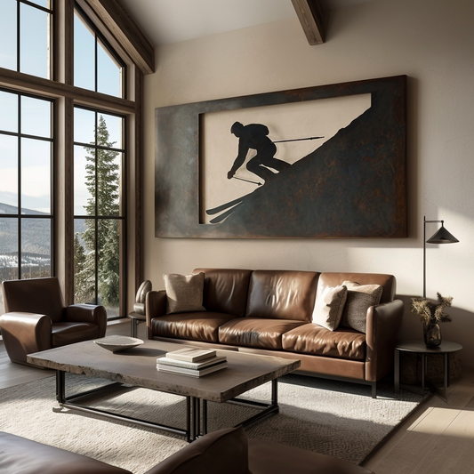The Dropline - Metal Wall Art