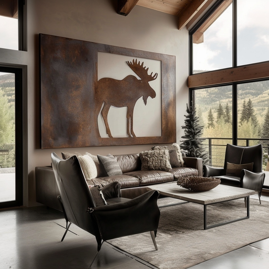 The Crownbull - Metal Wall Art